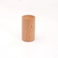 Beech wood essential oil diffuser base with a cylindrical shape and natural grain - Beech Wood 4.5x2.5cm