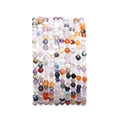 Mehrfarbige facettierte Naturstein-Armbänder mit Amethyst- und Lapislazuli-Perlen - 2-2,5 mm/Öffnung ca. 0,5 mm/38 cm (ca. 170 Stk.) / Facettierte Gemischte Steine