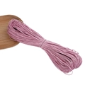 1mm pinkish purple waxed cotton cord for DIY jewelry making and handmade weaving crafts - Diameter 1mm, Approx. 60m/Pack / Pink