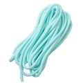 Minzgrüne geflochtene Polyesterkordel mit verschweißten Enden für DIY-Schmuck - Ca. 5mm Durchmesser 5m Beutel / Himmelblau