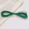 10m dark green waxed polyester cord for handmade DIY jewelry bracelets and crafts - 1mm - 10m/Pack / Dark Green