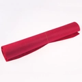 Rollo de fieltro no tejido rojo oscuro para manualidades, 50x40cm, fijado con elástico - 1 Pieza / Burdeos