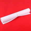 Tela no tejida blanca 50x40cm en rollo para manualidades DIY para niños - 1 Pieza / Blanco