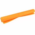 Rollo de tela fieltro no tejida naranja brillante para proyectos de manualidades infantiles - 1 Pieza / Dorado