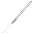 Cordon de téléphone en silicone liquide gris clair avec une finition minimaliste - Longueur totale environ 20cm (1 pièce/paquet) / Gris