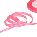 Pink satin ribbon roll for gift wrapping and DIY crafts with smooth polyester finish - Deep Pink Approximately 22.8 Meters / Width 3mm