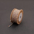 Rainbow braided cotton cord spool for DIY handmade jewelry and beaded bracelets - Rainbow