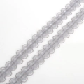 Elegant light purple lace ribbon with scalloped edges for DIY hair accessories and crafts - Width 15mm 4.5m / Gray