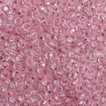 Faceted 4mm pink glass beads with iridescent glitter effect for DIY jewelry making - Bulk Pack 450g/Pack Approx. 5800 Pcs / Pink