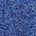 Premium 4mm faceted glass beads with sparkling blue core for DIY jewelry making - Sapphire Blue
