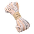 Cordino in cotone intrecciato da 4mm sfumato per gioielli fatti a mano e fai-da-te - 10 Metri/Borsa / 1# Sistema Blu Arancio