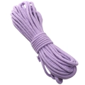Fliederfarbene geflochtene Baumwollschnur für DIY-Bastelarbeiten und handgefertigtes Zubehör - 3mm, 10m/Packung / Hellviolett