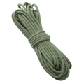 Olivgrüne 4mm Baumwollkordel geflochten für DIY-Handwerk und Schlüsselanhänger - 3mm, 10m/Packung / Avocadogrün