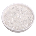 DIY white glass seed beads for jewelry making in a white ceramic bowl, 2-3mm size - 5g/Pack (Approx. 90 Pcs), 4x2.5mm / White