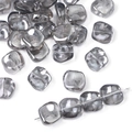 Rhombic smokey grey glass crystal beads for DIY jewelry and hair accessories - 20Pcs/Pack / 2#