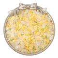 Paillettes miste gialle a forma di cuore e stella per orecchini fai-da-te e nail art - Paillettes Forme Miste / 20g/Confezione (3-6mm) / Giallo