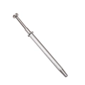 Pince à 4 griffes en acier inoxydable argenté pour pierres précieuses et diamants - Grand Style / 115mm (1 Pièce/Paquet) / Argent