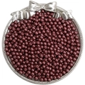 Deep red pearl finish 4mm glass beads for DIY jewelry and handmade bracelets - 4mm 10g/pack Approx 100pcs / Burgundy