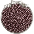 4mm dusty pink faux glass pearls with drill holes for DIY jewelry making and crafts - 4mm 10g/pack Approx 100pcs / Wine Red Purple