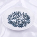 Perles en cristal bleu foncé en forme de goutte d'eau pour la création de bijoux - 9x8mm (Trou 1mm, 10 Pièces/Paquet) / Bleu encre