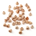 Natuurlijke houten klokvormige kralen met gaten voor het maken van DIY-sieraden - Vase Stupa / 6x7mm (Verpakking van 2) / Thuja Hout