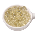 DIY champagne yellow transparent glass beads in a white bowl for jewelry making - 10mm Pale Yellow (Hole Approx 1.5mm) - 20 Pieces/Pack