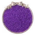Perles de rocaille violettes transparentes pour bijoux DIY dans un plateau - Rouge Violet