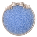 Perles de verre bleu ciel transparentes pour création de bijoux DIY en plateau - Rose bonbon