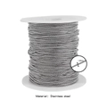 1.8mm silver stainless steel box chain roll for DIY jewelry making accessories - Fine Chain (Per Unit) / Steel