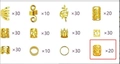 280-piece golden dreadlock jewelry set with DIY hollow rings and spiral hair pendants - Gold Style 1