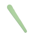 Pinza para el cabello minimalista de acrílico verde claro mate con diseño triangular - Verde (C5133)