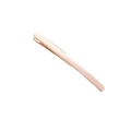 Elegant rose gold metal duckbill hair clip with a smooth polished finish for women - Rose Gold