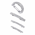 Glitzerndes silbernes Haarklammer-Set mit Strasssteinen, 4-teiliges Set für Pferdeschwanz - Silber Haarspangen Sortiment