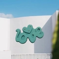 Κομψό Tiffany μπλε κλιπ μαλλιών LOVE από οξική κυτταρίνη για γυναίκες με στρας - Μπλε