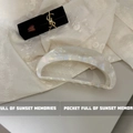 Elegant semi-circular acetate hair claw clip with colorful pearlescent finish - Acetate Sheet / White Mermaid