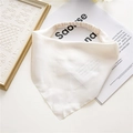 Elegant cream white satin elastic headband with a smooth silk-like finish and triangle scarf - Satin Cream Yellow Headscarf