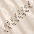 Eleganter Haarschmuck aus Silberdraht mit schimmernden irisierenden Kristallperlen - AB Strass (HS-J6659AB)