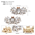 Abnehmbarer Schuhclip mit Strasssteinen und Legierungsbasis für elegante Damenschuhe - Gold (SC-J096G)