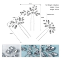 Silver White Rhinestone (HS-J6405)