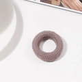 Coletero de punto grueso de alta elasticidad en color elegante rosa loto de Morandi - Caqui