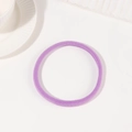 Coletero elástico morado sin costuras con textura aterciopelada en entorno minimalista - Púrpura (A36-2-6)