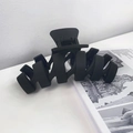 Pinza para el pelo de 13 cm negro mate para cabello grueso con acabado mate - 12.8cm / Negro