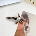 Pasador vintage de carey con perla central para un peinado elegante y chic - Marble