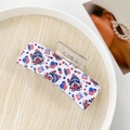 Pince à cheveux rectangulaire avec motif drapeau USA et gnome Love USA élégant - Jour de l'Indépendance #5 - Rectangle