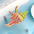 Pinza per capelli a conchiglia cangiante in colori metallici sfumati per acconciature estive - Conchiglia 3
