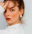 Elegante 925 zilveren pareloorbellen met vintage gouden gedraaide frames voor dames - Vintage Grote Parel Stijl / Goud