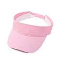 Visera solar rosa para hombre y mujer con costuras reforzadas y correa ajustable - Infantil / Rosa