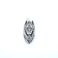 Vintage gothic werewolf girl pendant necklace made of high-quality stainless steel - Pendant Only (No Chain)