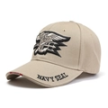 Navy Seal Baseballkappe in Khaki mit Adlerbestickung für taktischen Sonnenschutz - Einheitsgröße / Khaki
