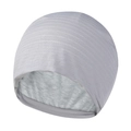 Versatile grey slouchy beanie with breathable knit texture for men and women - L / Gray